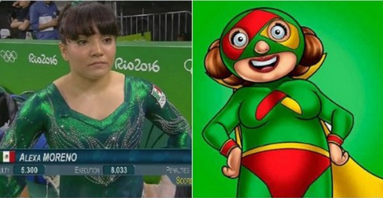 Uno de los memes en contra de Alexa Moreno