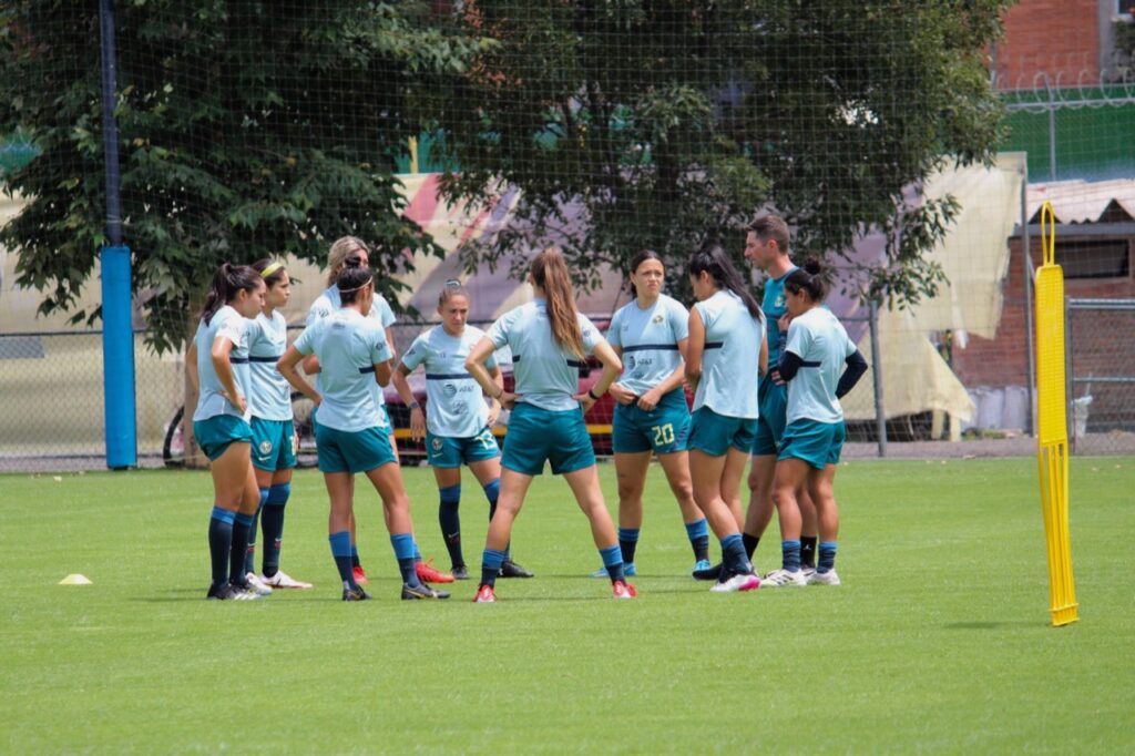 AMÉRICA FEMENIL. FOTO: MARIANA HERNÁNDEZ